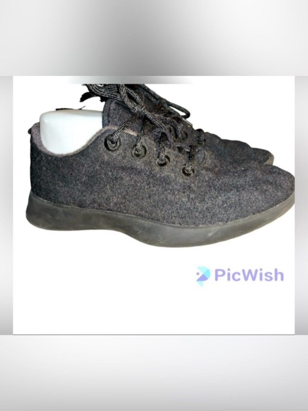 Allbirds Merino Wool Runners Sneakers Dark Charcoal Gray Athletic Womens